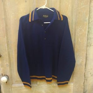 Vintage Navy Blue Sweater